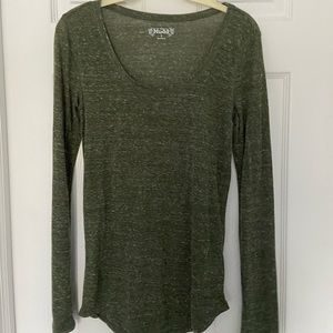 Dark army green Mudd long sleeve